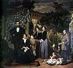 La Famiglia Bianchini by Antonio Ciseri